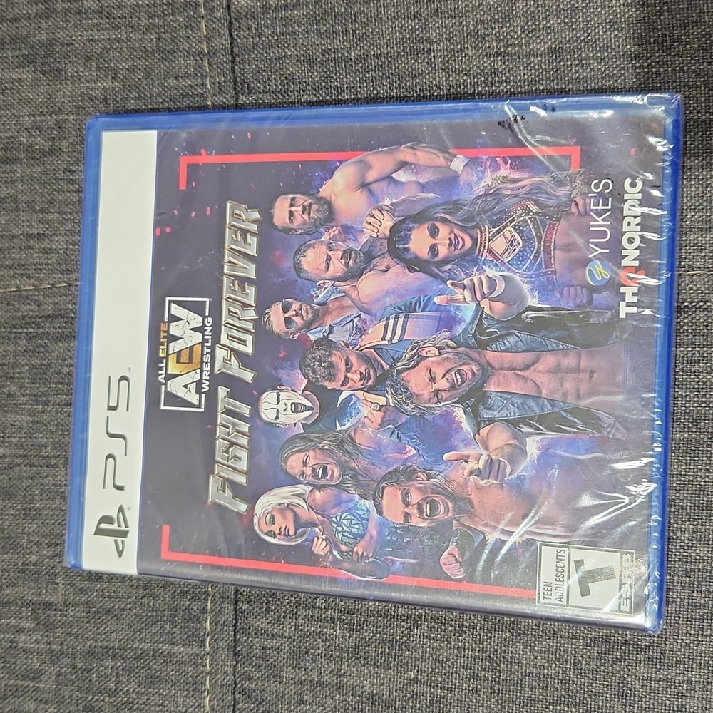 **Sealed**AEW Fight Forever PS5 Game Case